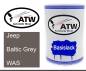 Preview: Jeep, Baltic Grey, WAS: 500ml Lackdose, von ATW Autoteile West.